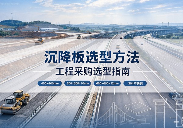 向阳沉降板选择方法